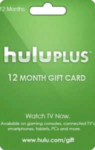 Hulu 12 Month Card