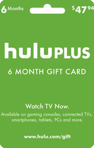 Hulu 3 Month Card